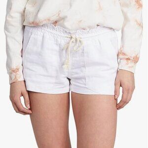 Roxy - Oceanside Linen Short in Sea Salt - M - NWT